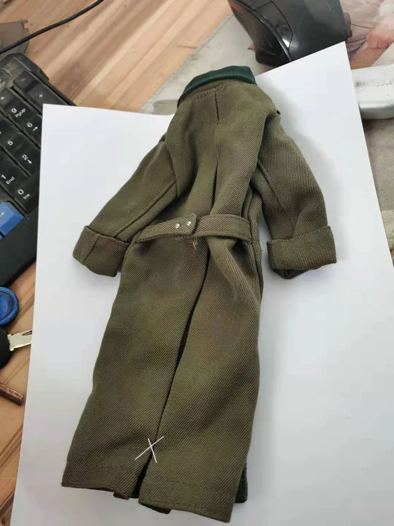 Длинное пальто немецкой армии Второй мировой войны 1/6 M36 M43 модель униформы для 12