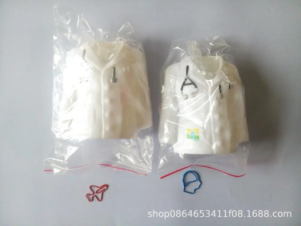 Креативный врачебный цилиндрический карандаш Белый для моделирования пальто