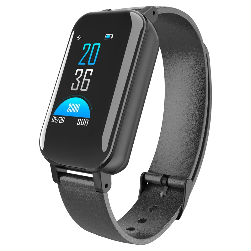 TWS Bluetooth гарнитура истинные Беспроводные Мини двойные наушники T89 умные часы