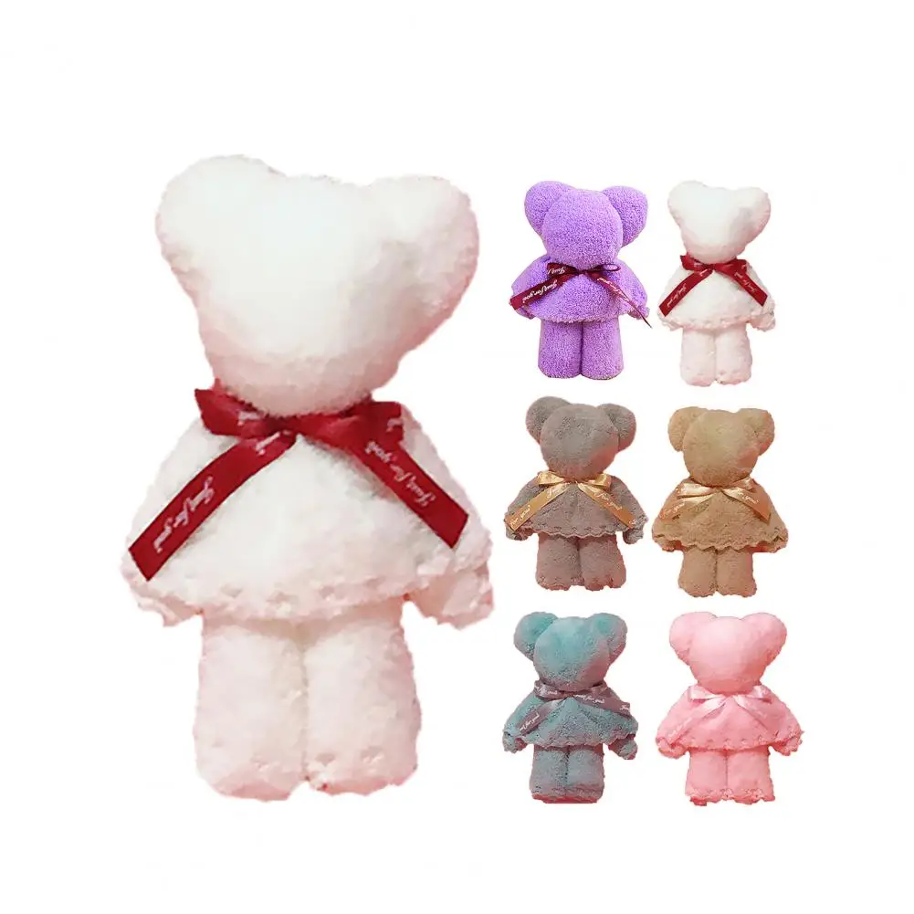 

Water-absorbing Ultra-soft Home Display Bear Shaped Towel for Festival