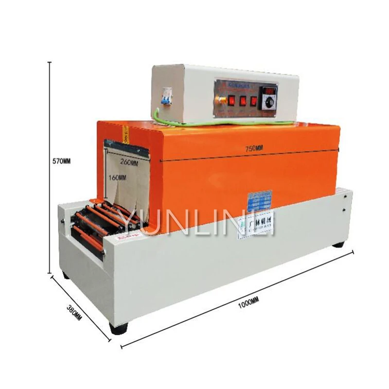 

Packaging machine heat shrinkable film sealing automatic blister heat sleeve machine shrinkable PVC sealer