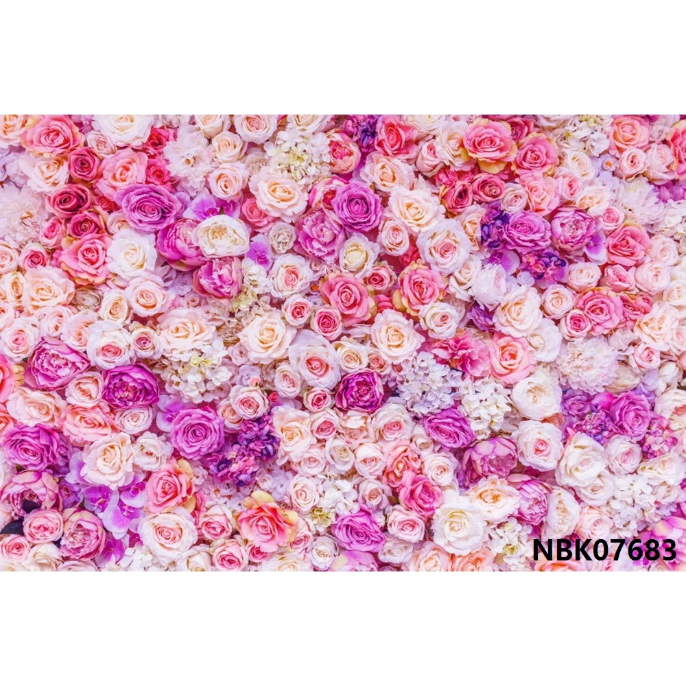 

Flower Photo Backdrop Floral Wedding Bridal Baby Shower Birthday Party Decor Photography Background Photo Studio Banner Props