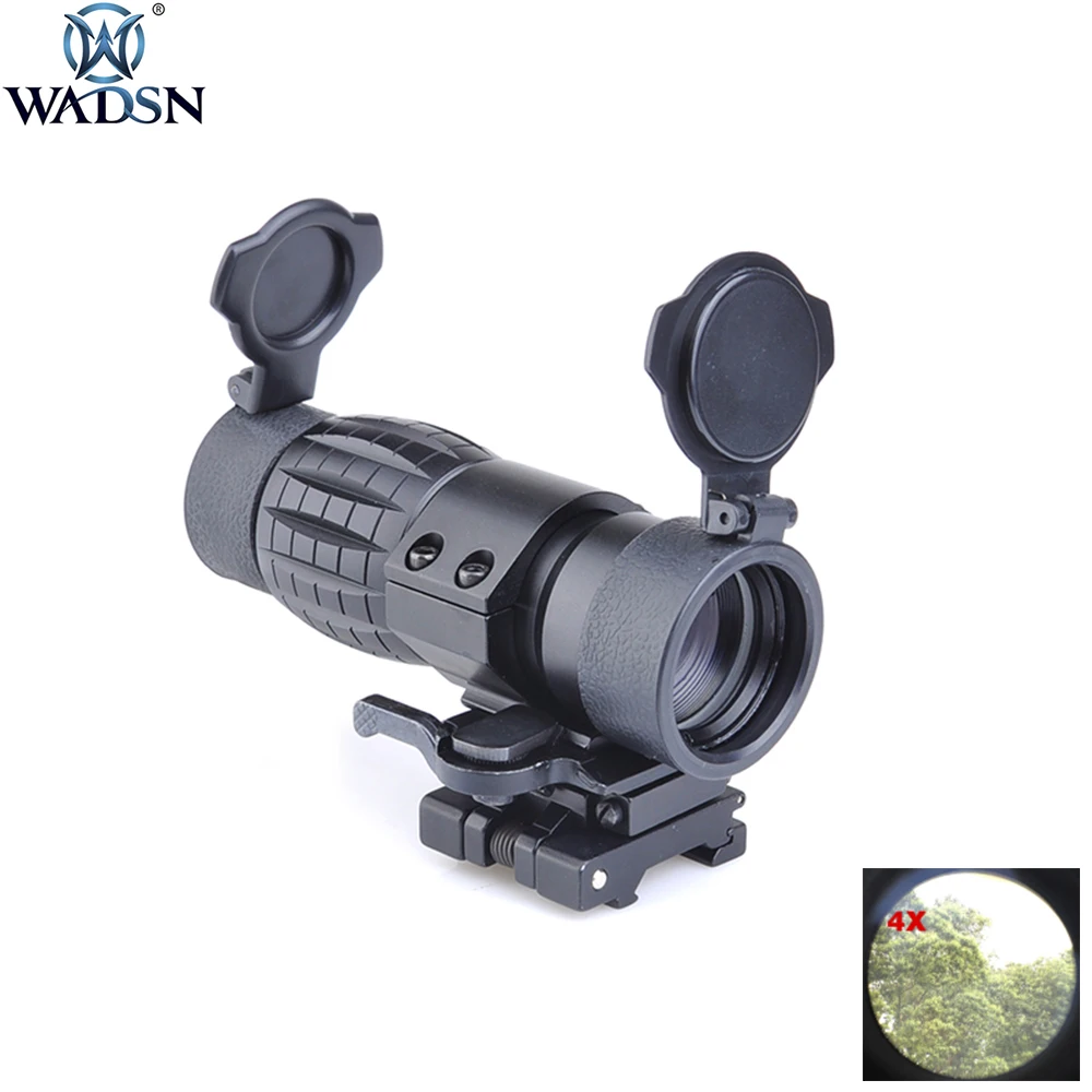 ET стиль 4X FXD Лупа охотничий прицел тактический стрельба страйкбол оптика с