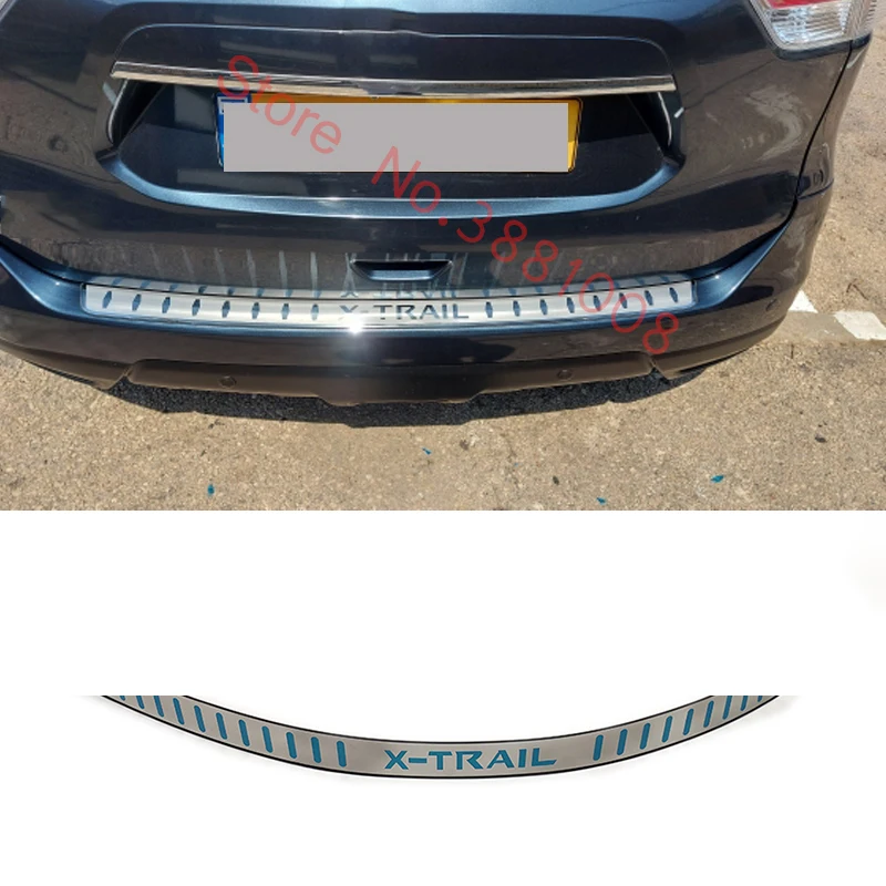 

Ультратонкий протектор для заднего бампера автомобиля Nissan X-Trail X Trail T32 2014 2015- 2019
