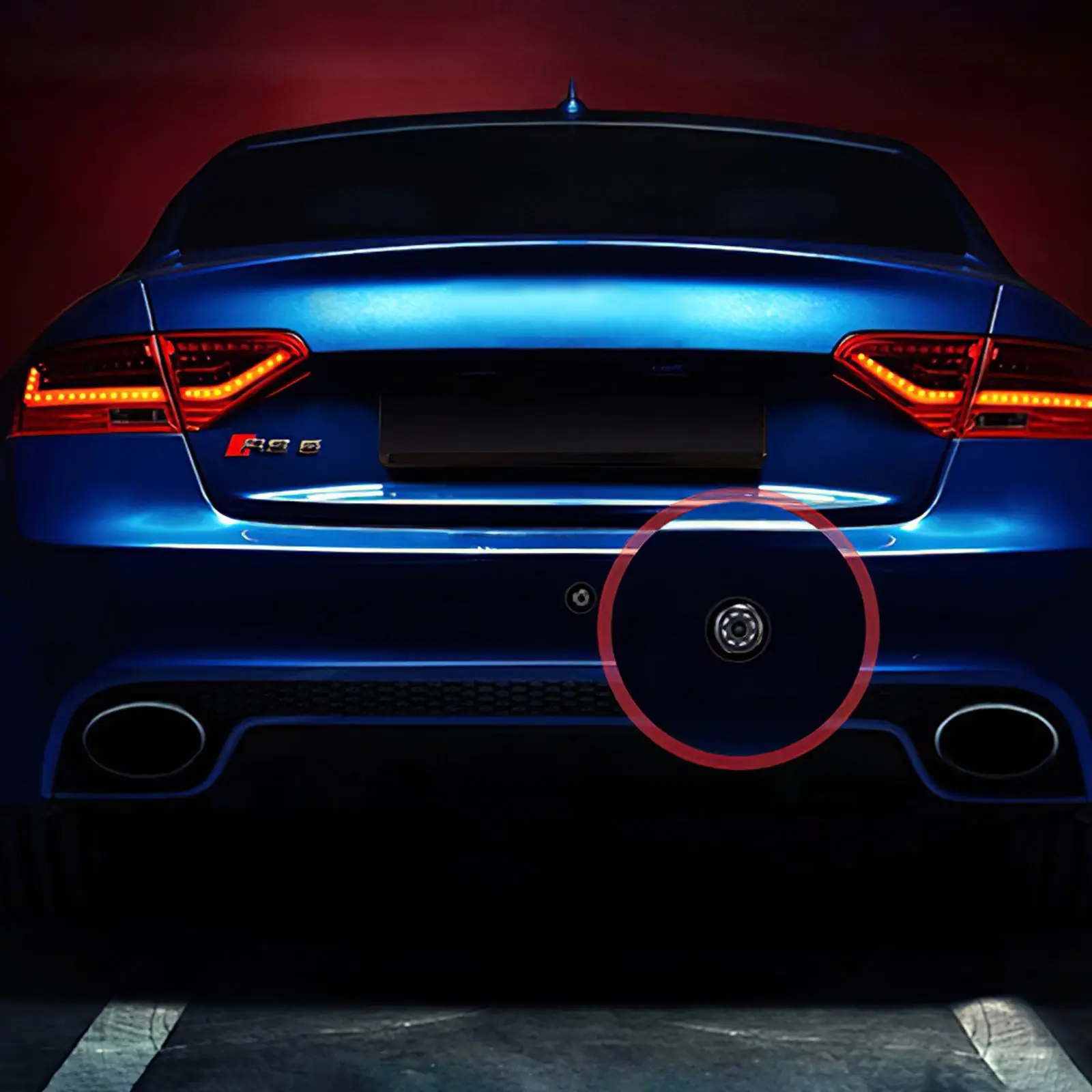 

HD Car Reversing View Waterproof IR Camera Parking Backup Night with 170 Degrees Perfect View Visions Durable for Car Outdoor