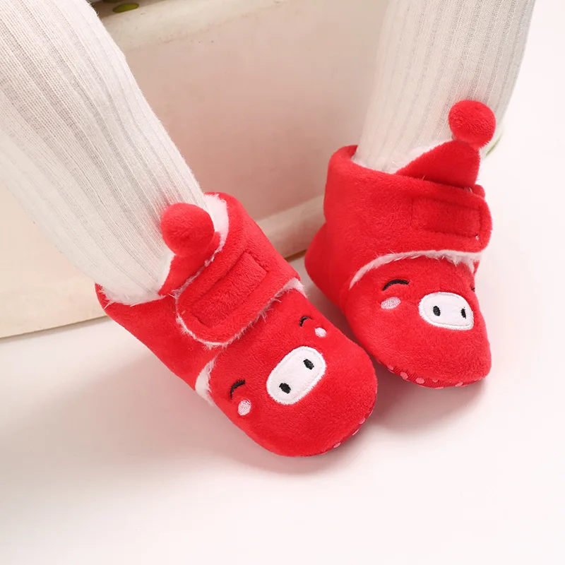 

Детская обувь для новорожденных, начинающих ходить, унисекс, Cozie, из искусственного флиса, зимняя теплая детская обувь для малышей, обувь для...