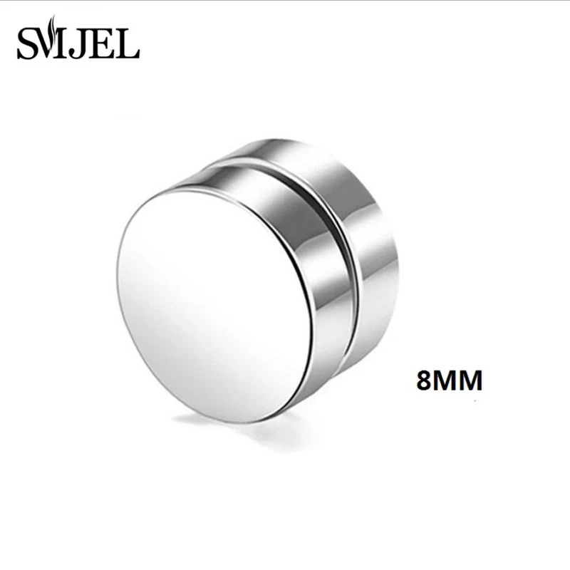 strong magnet earing SMJEL, корейские серьги руки, Женские Ювелирные изделия, серьги из нержавеющей стали, покажите вашу любовь, сердце, серьги-гвоздики для девочек, Букле д 'Орель - Окраска металла: strong magnet earing