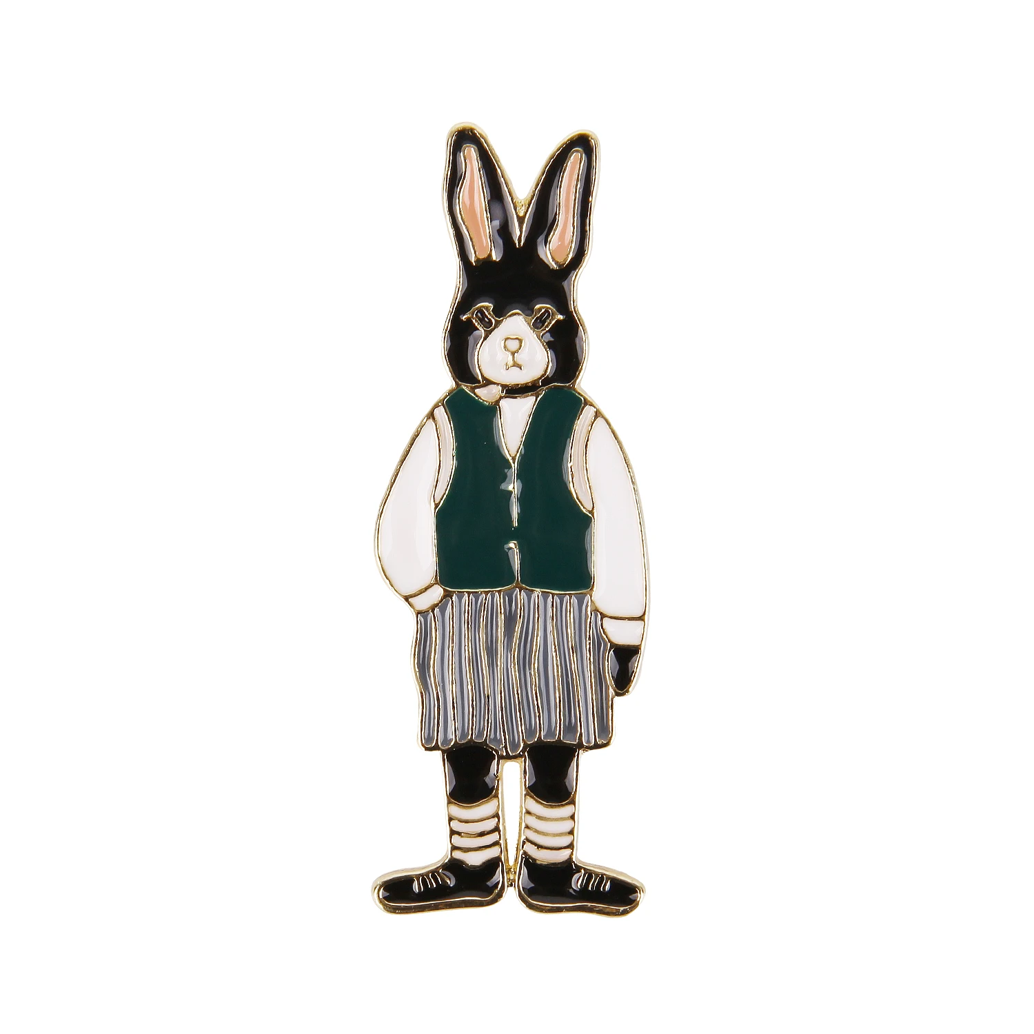 

Cute Anime Pins Brooch For Women Men Teens Animal Cartoon Design Enamel Pins Daily Party Fashion Jewelry Gifts Fox Cat Bunny