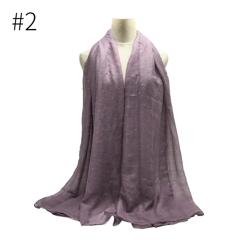 

197 шт. Шиммер хлопок вискоза шарф хиджаб шарф