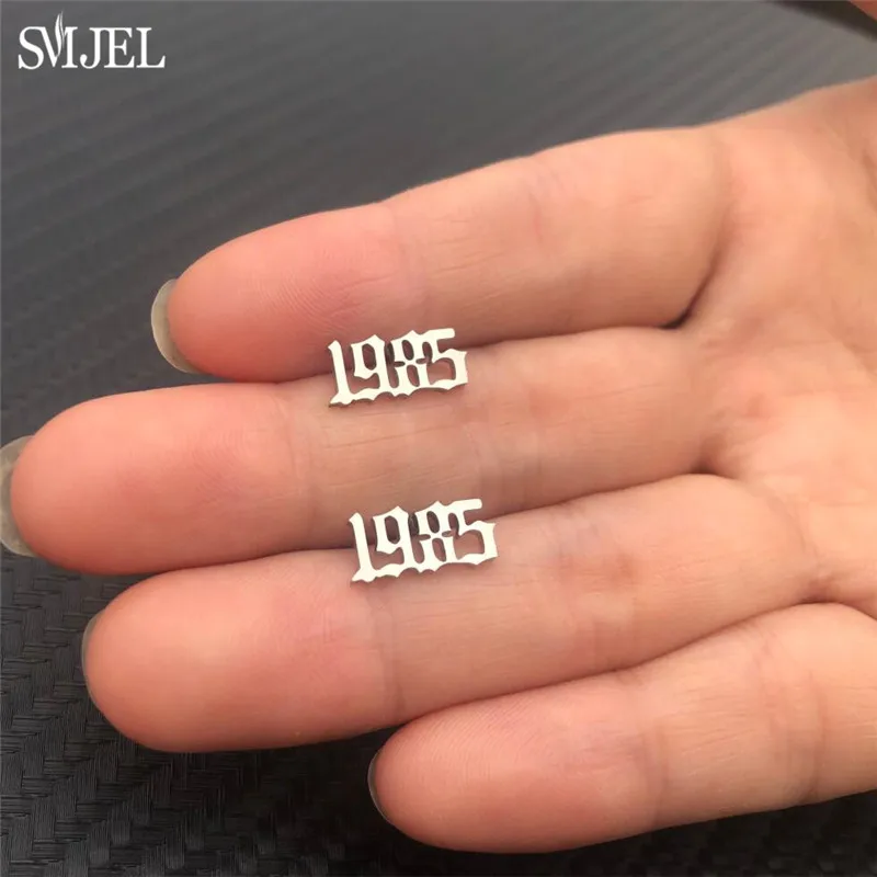 SMJEL с Микки Маусом серьги для Для женщин Нержавеющая сталь животное Мышь Модные
