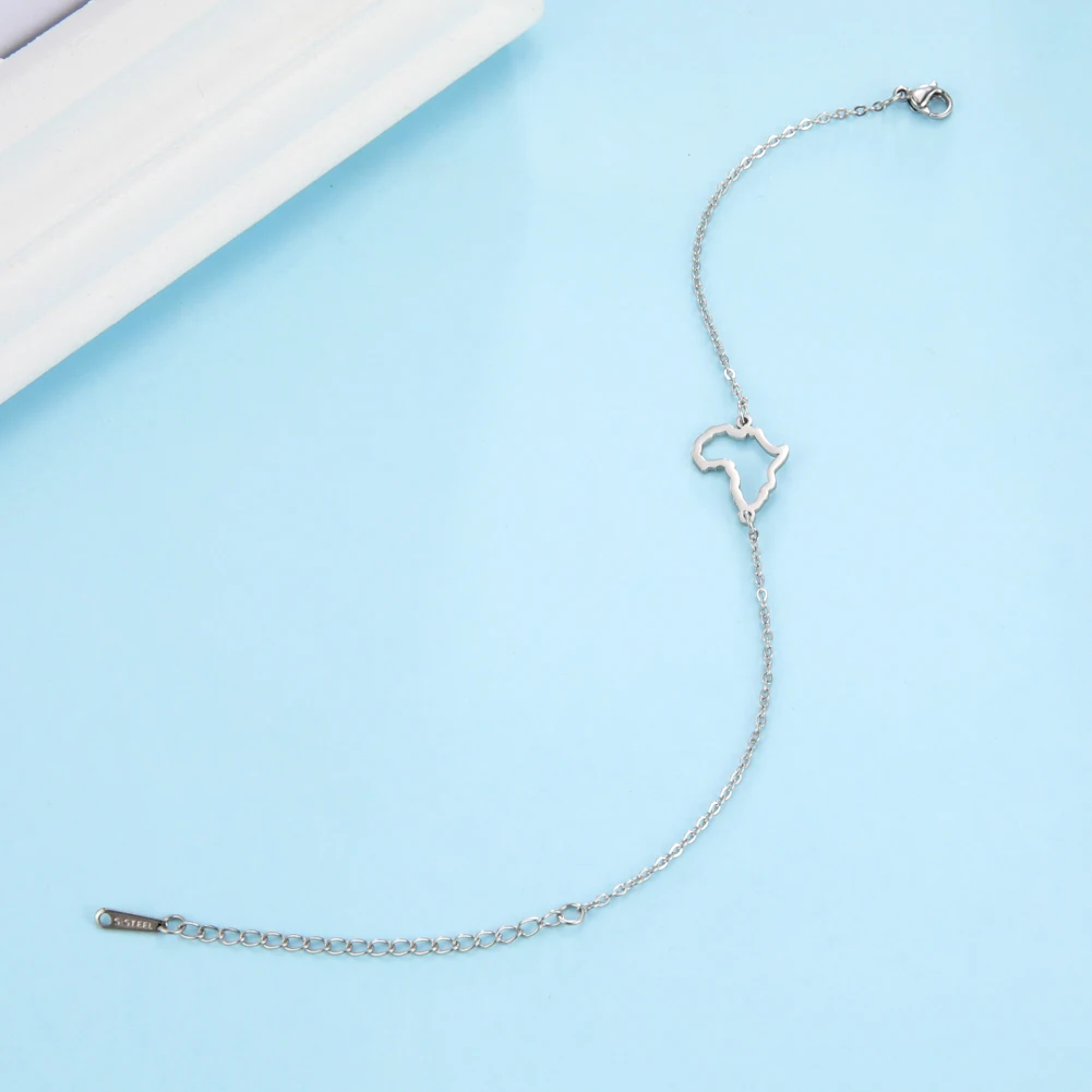 Skyrim Южная Африка золотой цвет браслеты на руку из нержавеющей стали Африканская