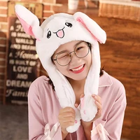 autumn and winter rabbit unicorn cute soft plush ears moving animal cosplay christmas party holiday hat best toys and gifts