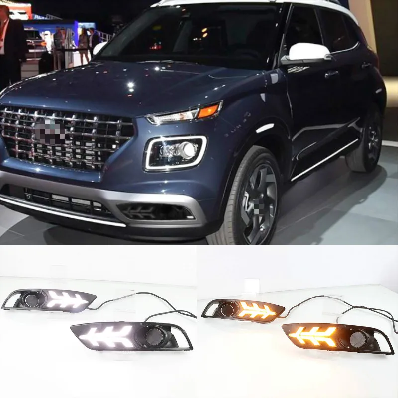 

Для Hyundai место 2019 2020 авто-Стайлинг светодиодный DRL Дневной светильник