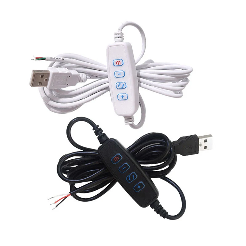 1pcs DC 5V LED Dimmer USB Port Power Supply LineWith ON OFF Switch Adapter | Лампы и освещение