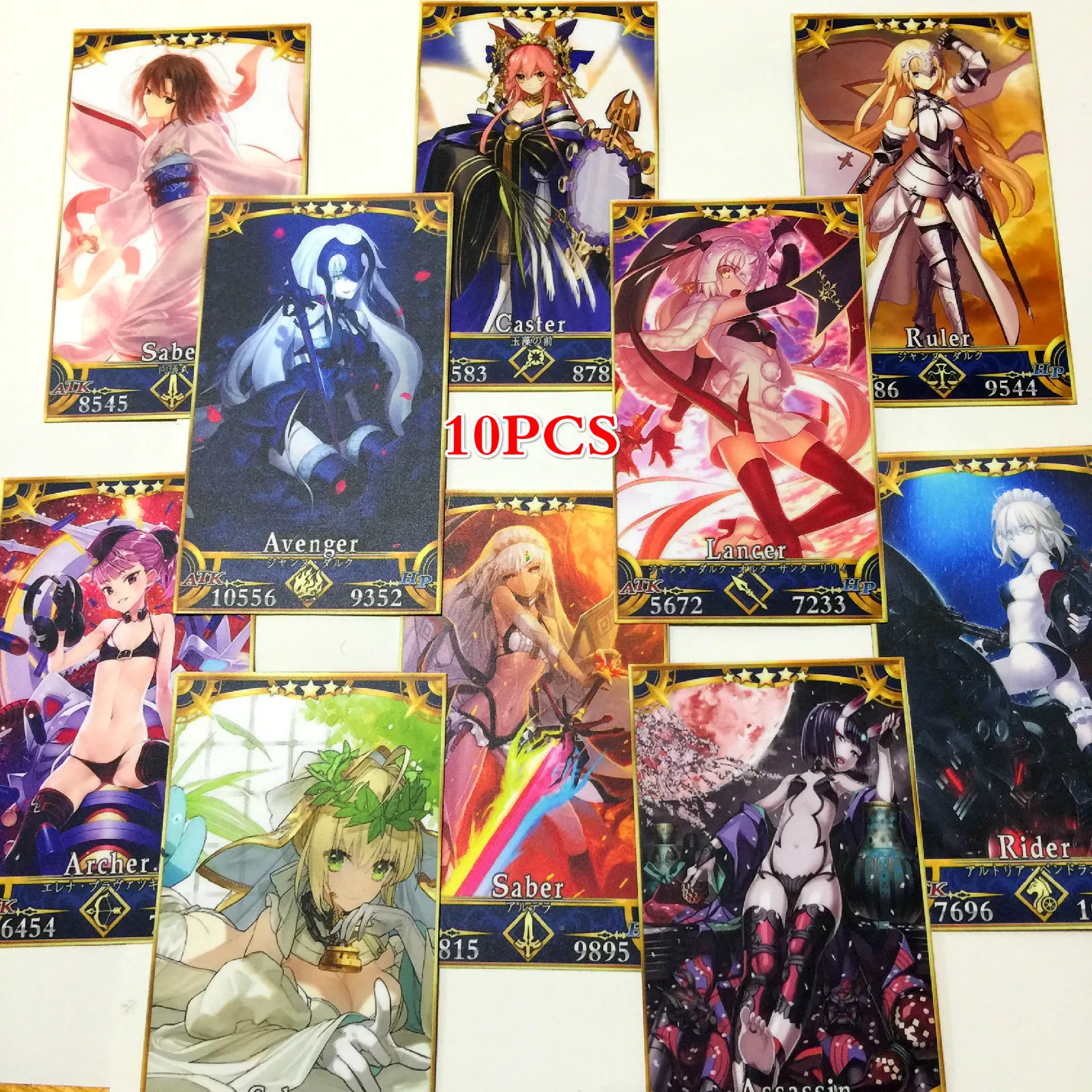 Fate/Grand Order FGO Игрушки Хобби Коллекционные игры Коллекция аниме-открытки