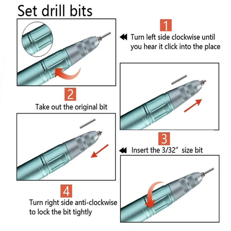 

30W Multi-Function 30000RPM Polishing Electric Nail Drill Machine Manicure Pedicure Set Nail Tools