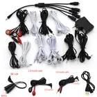 Электрошоковый провод электрический кабель для подключения стимуляции пениса анальный электрический набор электрическая игрушка БДСМ электронная стимуляция Секс-аксессуары линия