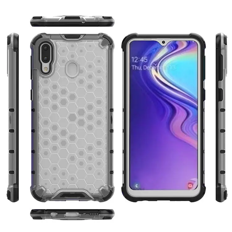Чехол для SamSung Galaxy M20 модный противоударный чехол с Сотами M205 мягкая подушка