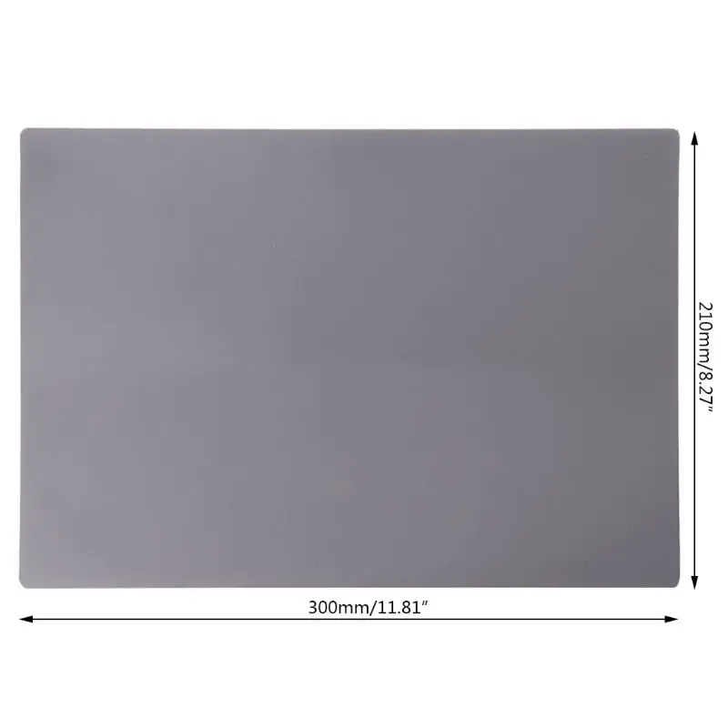 

1PC Oil Abrasion Resistance Precise Laser Rubber Sheet for Printing Engraving Sealer Stamp A4 Size 297 x 211 x 2.3mm