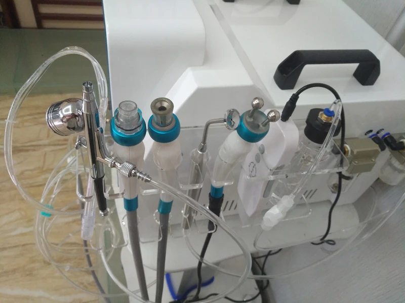 8 in1 hydra diamond Dermabrasion Vacuum Blackhead Removal Skin Rejuvenation Oxygen Care Jet Peel Deeply Clean PDT Beauty Machine