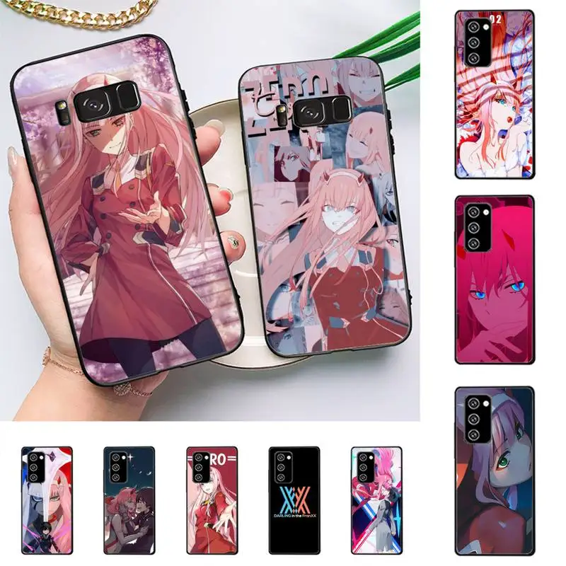 

Anime Zero Two Darling in the FranXX Phone Case For Samsung Galaxy Note 10Pro Note20ultra cover for note 20note 10lite M30S