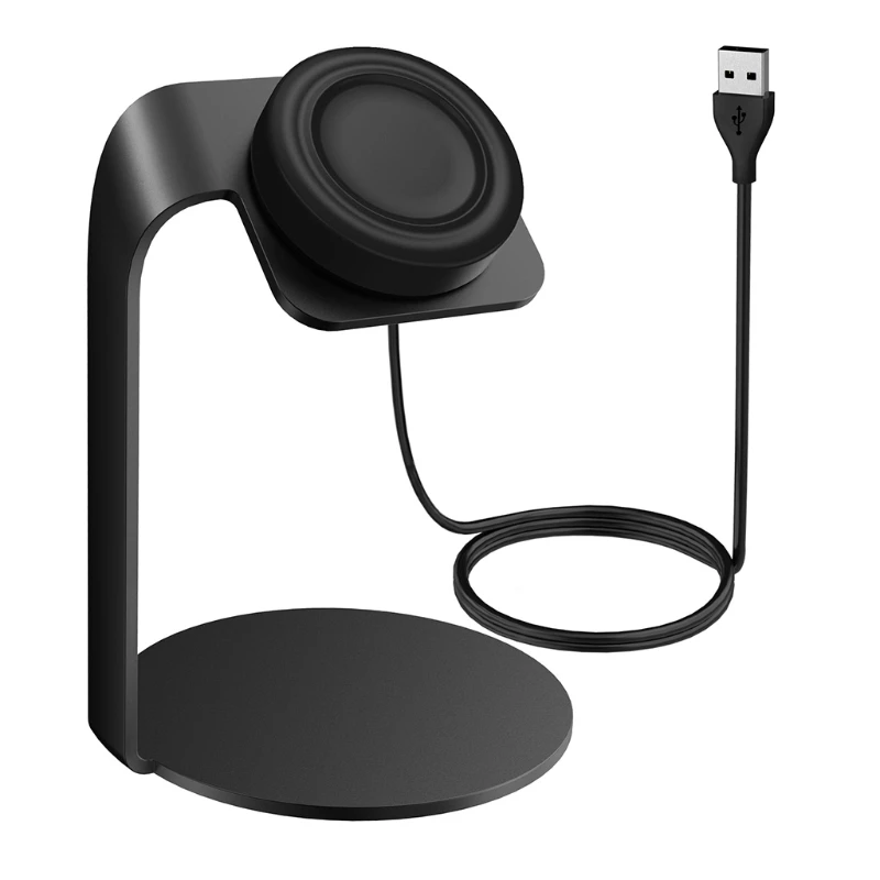 

Fast Charge Magnetic Wireless Charger Stand Charging Cable Bracket Compatible with Samsung-R800 Smartwatch Holder Device
