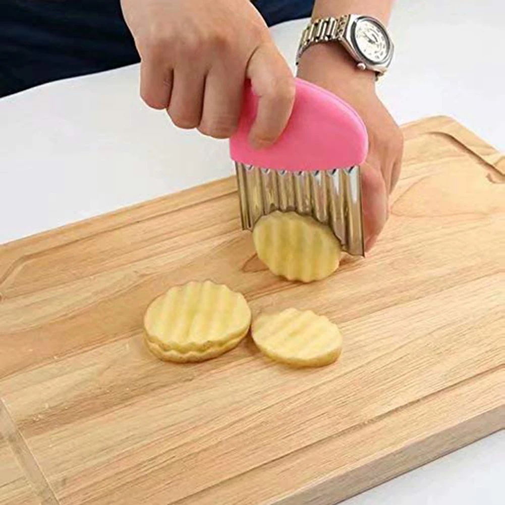 Многофункциональная Картофельная луковая волна резак слайсер измельчитель