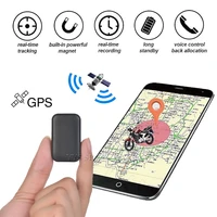 smart mini gps kids tracker gsm car vehicle locator real time recording voice alarm magnetic children anti lost tracking device