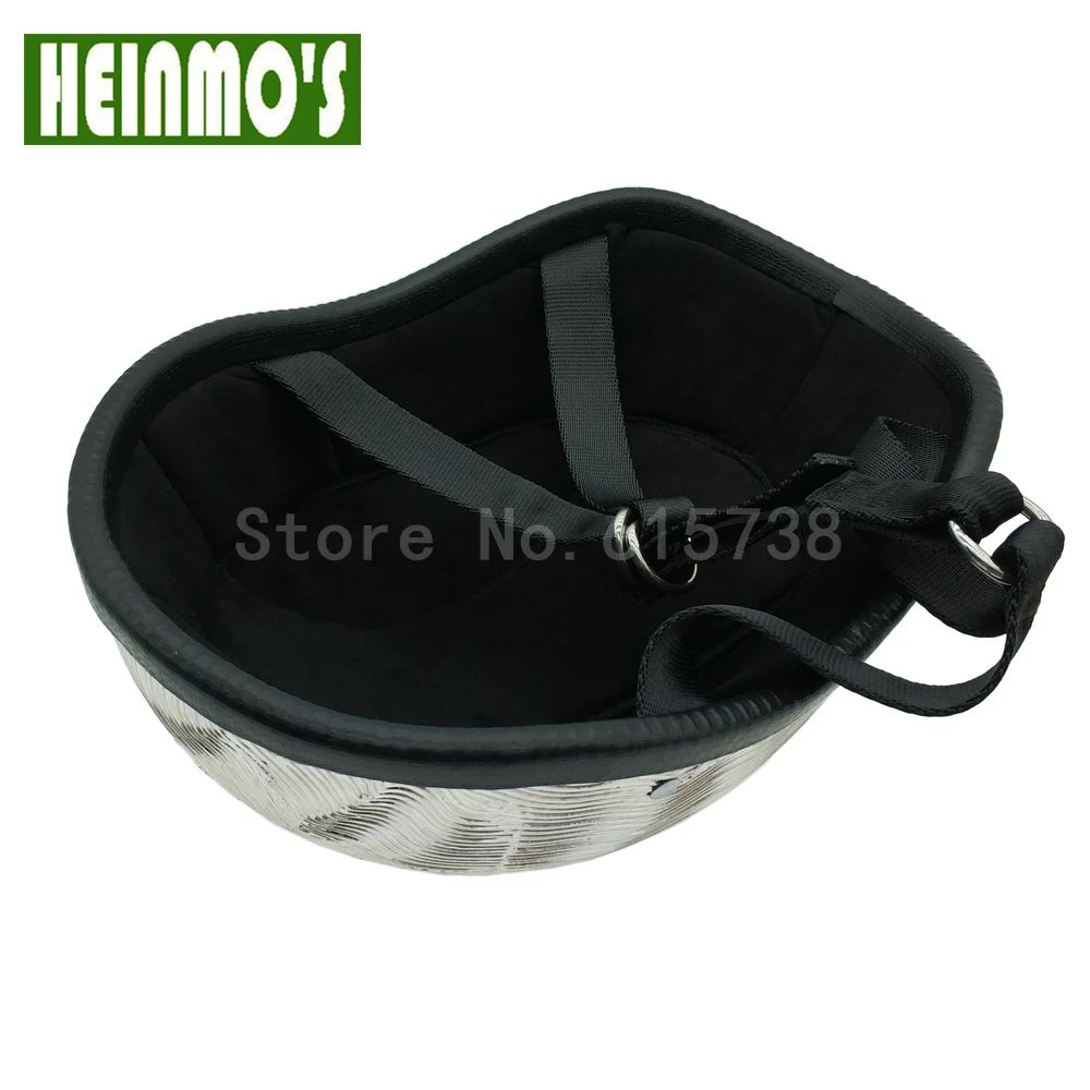 

Universal for Motorcycle Retro Fiberglass Silver Helmet Motorcross Capacete Half Helmet Black Green Gold Bronze White