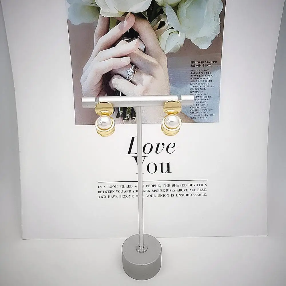 2020 Новые поступления золотые серьги Модные ювелирные изделия Свадебные вечерние