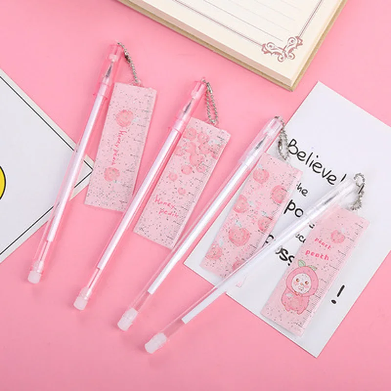 

Pendant Gel Pen Novelty Straightedge Cool Pens Student Stationery Kawaii Pens Creative Signature Gel Pen Office Accessories