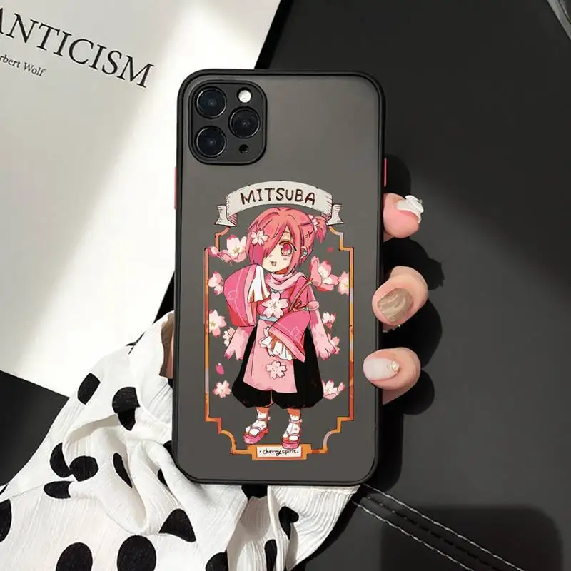

Toilet Bound Hanako Kun Phone Case For iphone 12 11 7 8 plus mini x xs xr pro max matte transparent cover