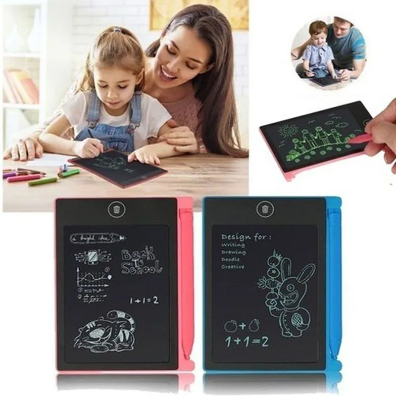 Tablero Electr&oacute;nico de dibujo de 8,5 pulgadas, tableta de escritura con pantalla LCD, tabletas gr&aacute;ficas digitales de dibujo, tableta electr&oacute;nica de escritura a mano + bol&iacute;grafo-1
