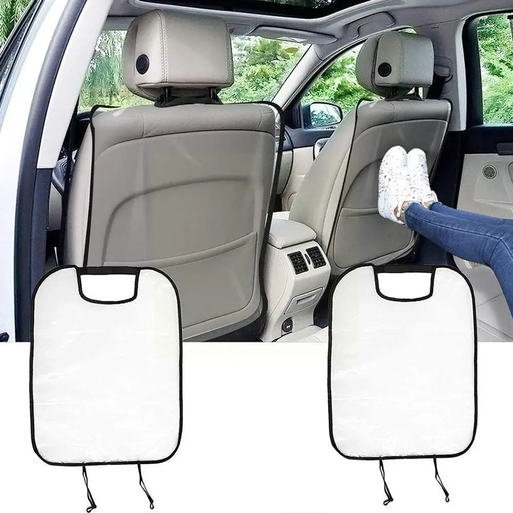 

Car Seats Back Protector Cover For Children Kids Baby Auto Seats Cushion Kick Mat Pad Anti Mud Clean Dirt Decals Car Access A5M1
