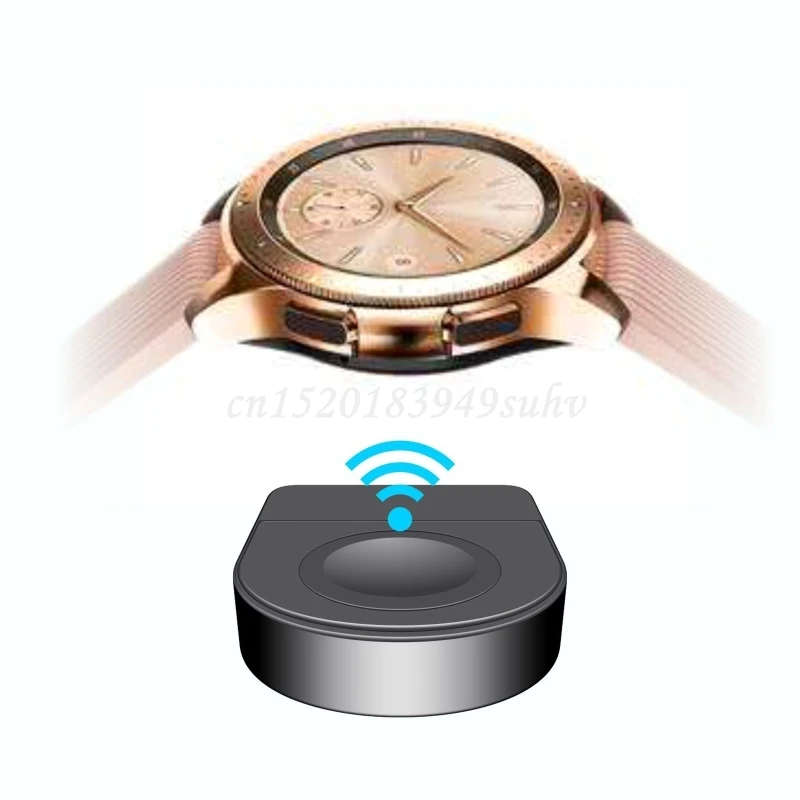 

Portable Magnetic Wireless Charger for Samsung- Galaxy-Watch Active 2 40mm 44mm smart watch accessory for Smart Watch Gear S2 S3