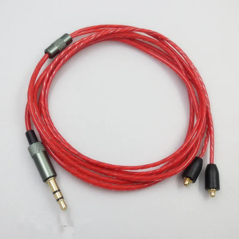 Замена MMCX Джек аудио ремонт Запчасти кабель для Shure SE215 SE425 SE535 SE846 UE900 наушники шнур