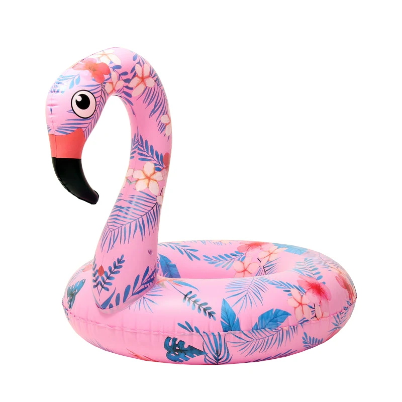 Новый надувной круг для бассейна с принтом взрослых розовое Надувное детское