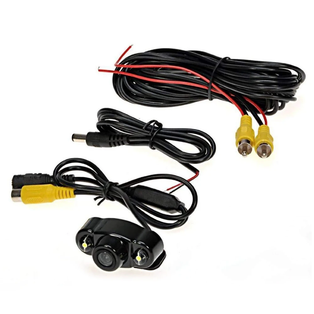 

Car Rear View Camera Set 170 Wide Angle HD LED Night Vision Waterproof External Car Reversing Camera