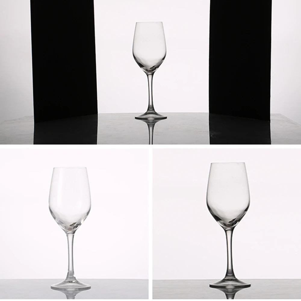 Складной картонный отражатель A4 для фотосъемки белый черный серебристый