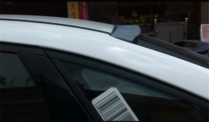 Для Focus спойлер на крыше высокое качество абс материал заднее крыло автомобиля