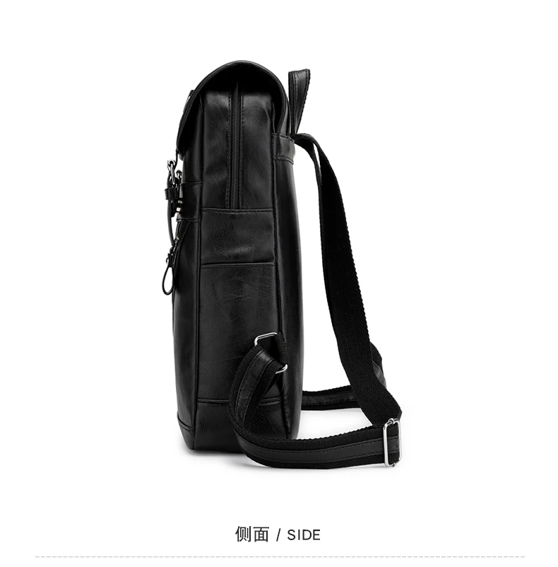 Школьные сумки от кражи mochila hombre, водонепроницаемые, для путешествий, в винтажном стиле, для ноутбука, черный кожаный рюкзак для мужчин, дизайнерские, повседневные, sac a dos