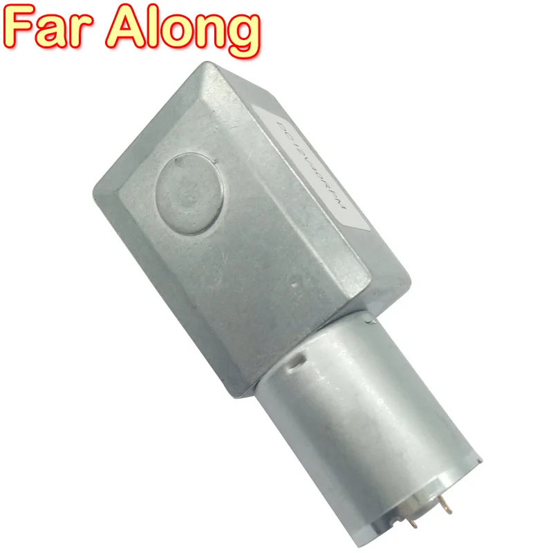 Миниатюрный червячный редуктор постоянного тока ed двигатель 6 в 12 В 24 низкая