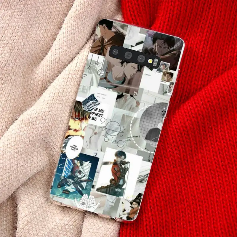 

Anime Attack On Titan Phone Case Transparent for Samsung A71 S9 10 20 HUAWEI p30 40 honor 10i 8x xiaomi note 8 Pro 10t 11