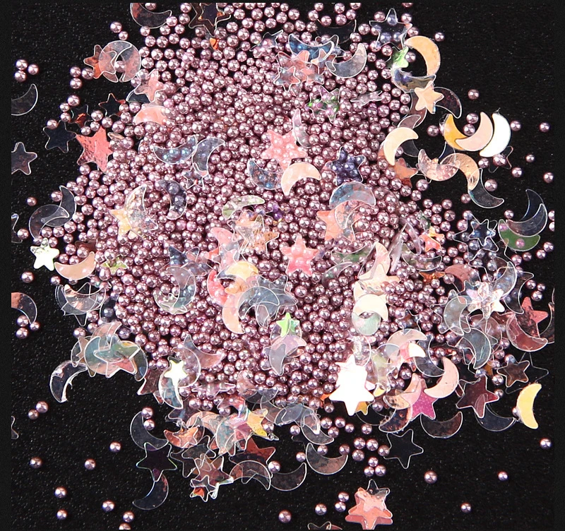 Новые модные аксессуары для ногтей лазерные неоновые блестки корейская