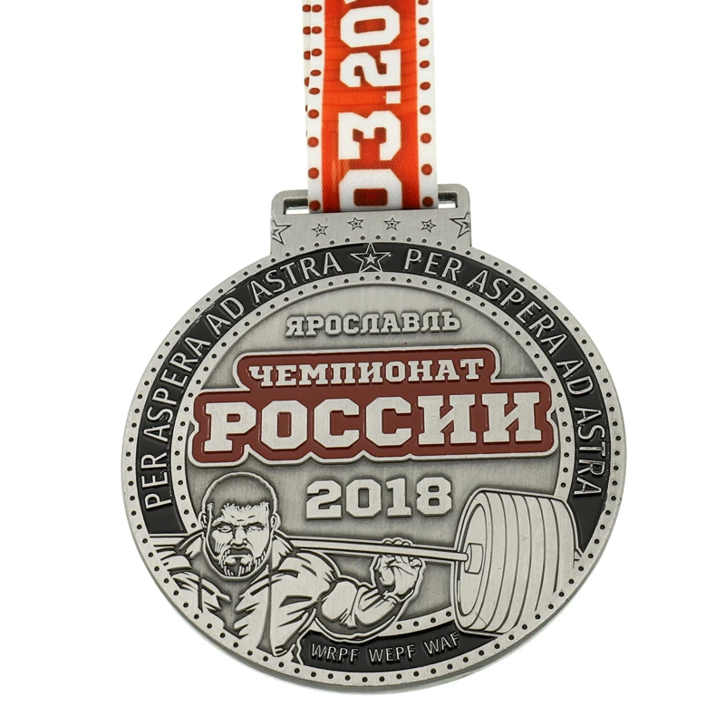 

Металлические 3D медали для пауэрлифтинга, тяжелой атлетики