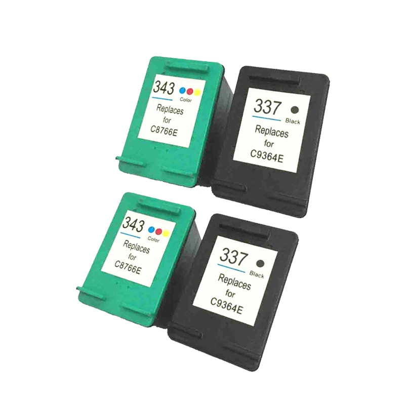 Чернильные картриджи einkshop 337 совместимые с hp 343 для Photosmart C4180 C4190 D5160 5940 6940 6980 D4160 6310