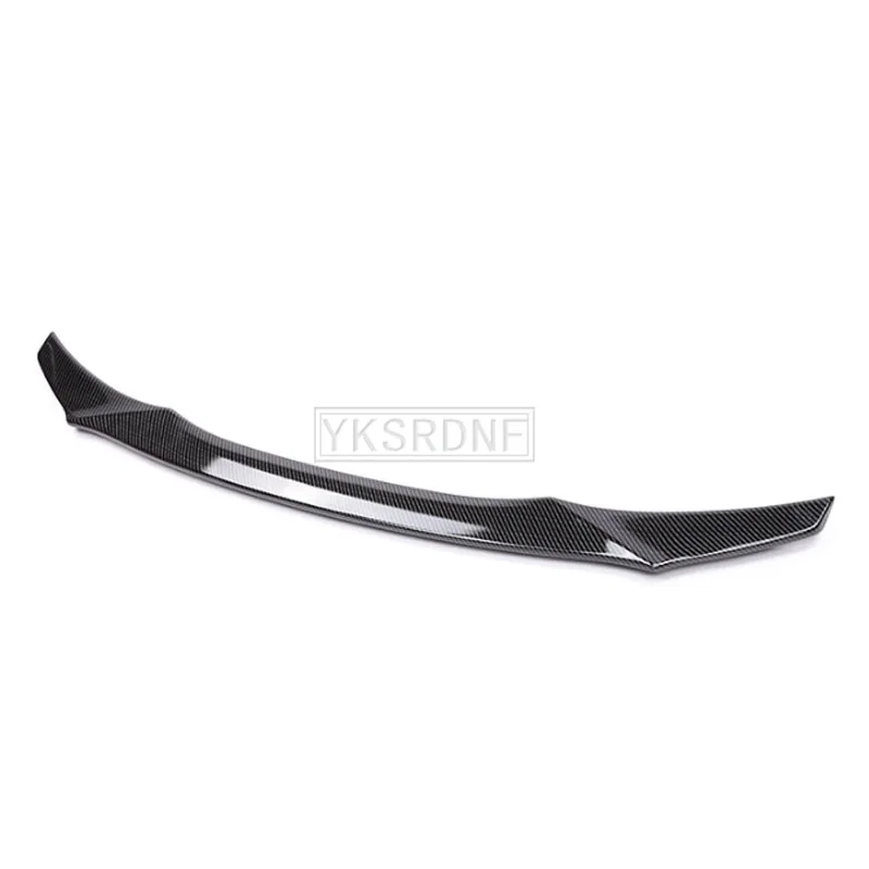 

Black/ Carbon Fibre Style ABS Rear Tail Spoiler Wing Stripe Trim For Mazda 3 M3 Axela 2019 2020 Decoration Car Styling