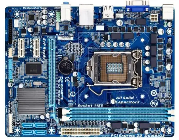 

Original motherboard PC Gigabyte GA-H61M-DS2 DDR3 LGA 1155 H61M-DS2 H61 Desktop motherboard