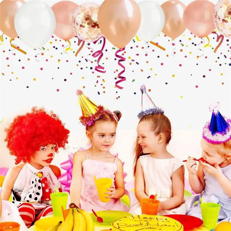 20 шт 12 дюймов латексные воздушные шары с Конфетти украшения для дня рождения
