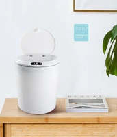 35l smart sensor trash can kitchen bathroom trash desktop car automatic induction storage box household cleaning appliances
